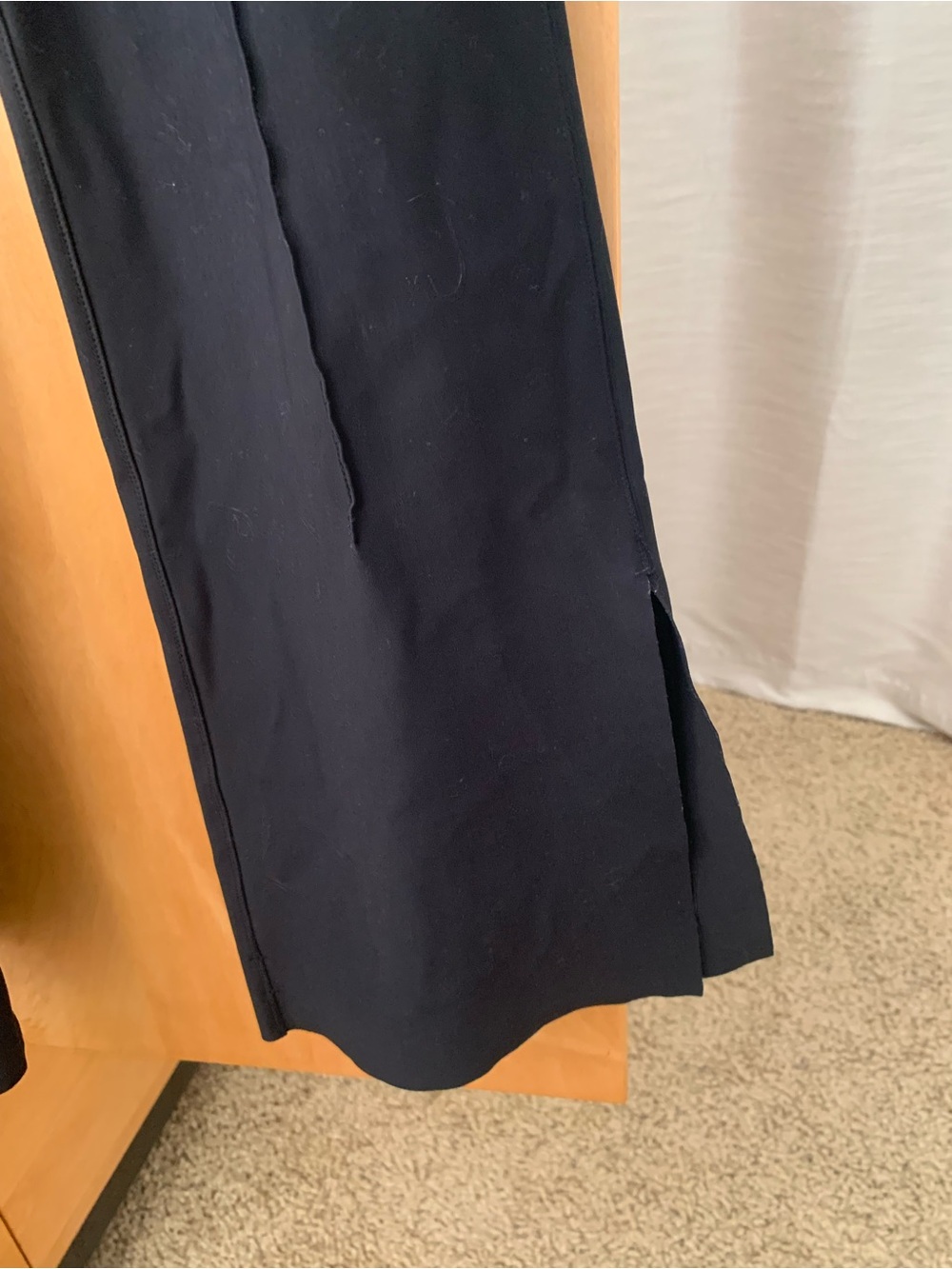 Epoque Evolution black flare pull on pants- size 8 - Picture 3 of 10